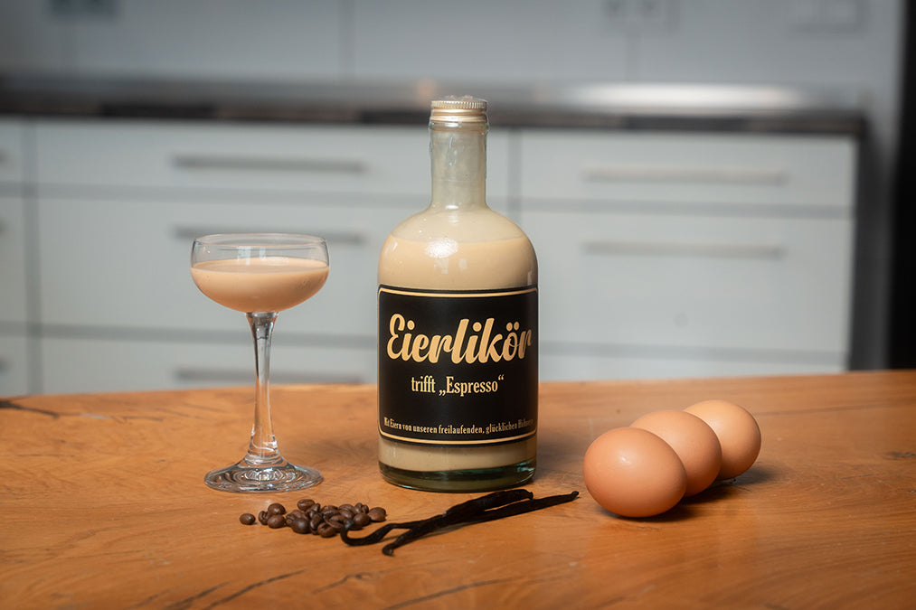 Eierlikör „trifft Espresso“ – Hofgold mit Koffeinkick