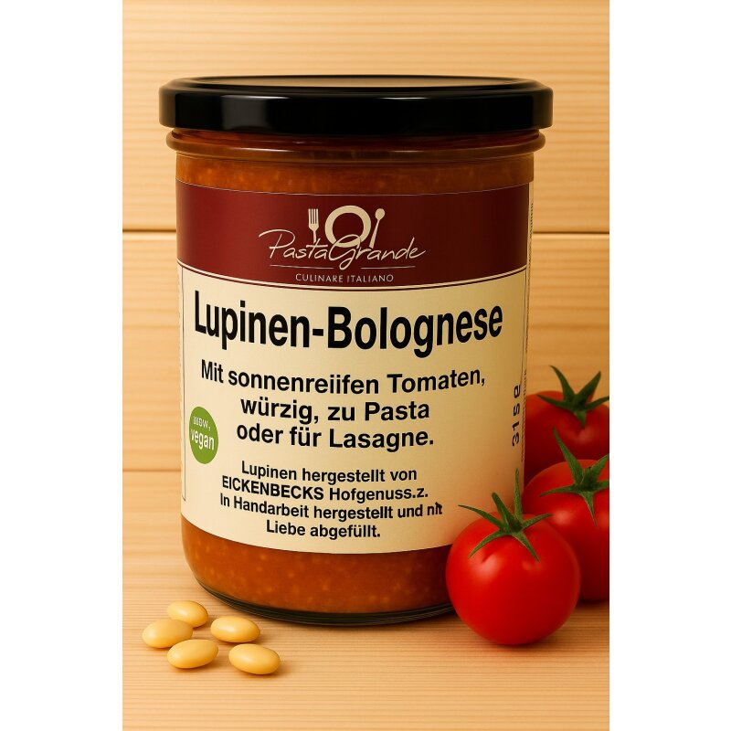 Sauce Lupinen-Bolognese 375g